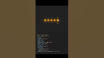 Star Rating System | HTML & CSS Custom Radio Buttons