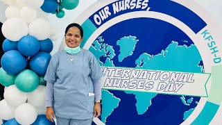 Indian nurse in saudi | vlog 4 | International nurses day 2024