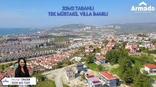 Kuşadasi Soğucakta Vi̇lla İmarli Deni̇z Manzarali Arsa