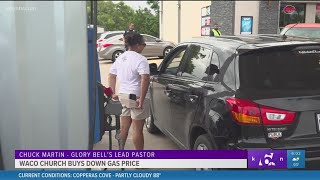 99 cents a gallon: Waco church pumps gas and and provides prayer