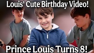 Prince Louis Turns 8! William & Kate Release Jaw-Dropping New Birthday Photos & Video You Can't Miss