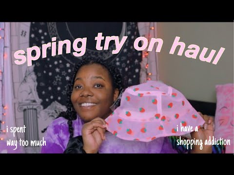 SPRING TRY ON HAUL PLUS SIZE | AMERICAN EAGEL, H&M, NIKE & MORE