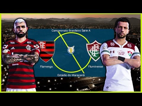 Flamengo x Fluminense 20/10/2019 Campeonato Brasileiro Série APES 2020 Patch Marfut - YouTube