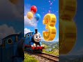 Learn Numbers 1 to 3 with Magic Train! 🚂✨ #Shorts#Learn Numbers