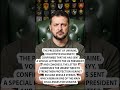 ⚡️Zelenskyy SHOCKED with TRUTH about letter to Trump #shorts