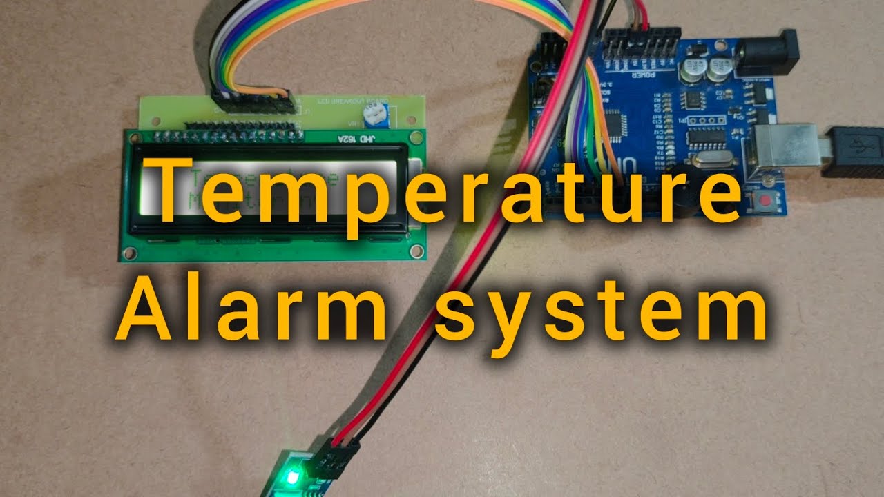 How to Interface Arduino Based Temperature Alarm system - YouTube