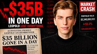 Leopold Aschenbrenner Just Lost $35 Billion in One Day