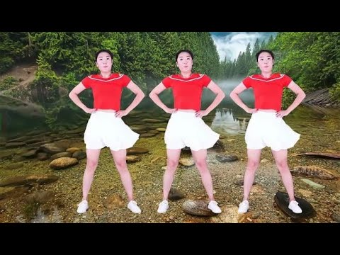 情歌《潇洒走一回》，性感美女领舞，舞姿优美，赏心悦目