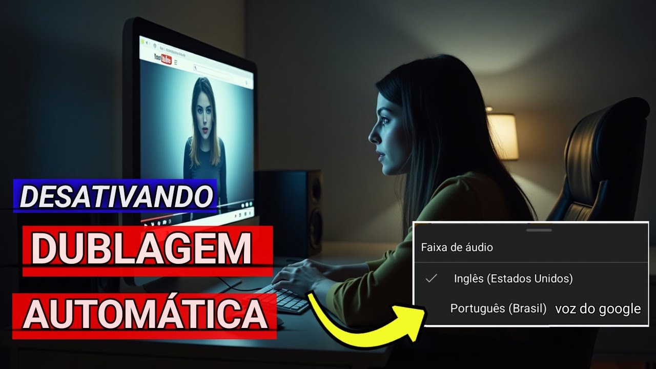Como Desativar a Dublagem Automática do YouTube e Voltar ao Áudio ...
