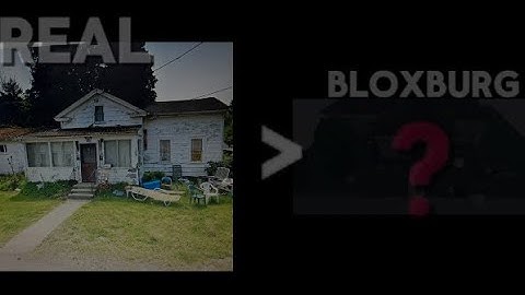 GOOGLE MAPS HELPS ME BUILD MY BLOXBURG HOUSE… ($70k budget…) 🙈