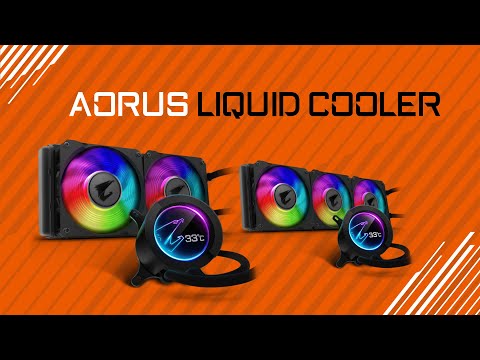 Распаковка всех AORUS LIQUID COOLER