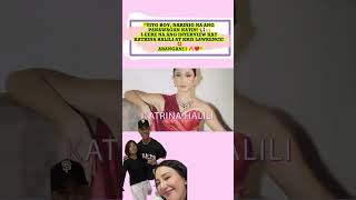 "Narinig na ang request natin! 📢 I-eere na ang interview nina Katrina at Kris  kay Tito Boy! ABANGAN