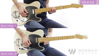 Exalted Over All - Vertical Church Band - Electric And Acoustic Guitar Tutorial