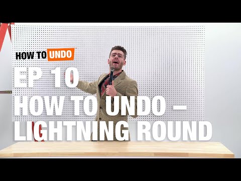 Lightning Round with Mike Montgomery: How to Undo (Episode 10)