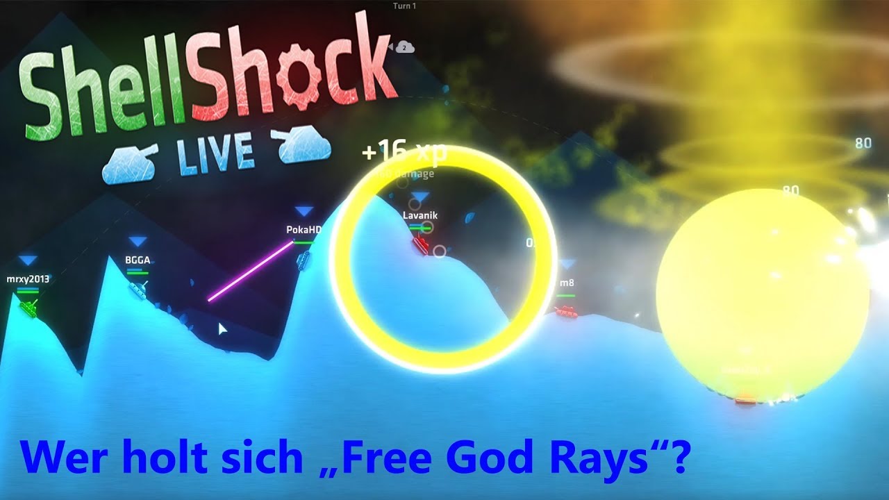 WER HOLT SICH "FREE GOD RAYS"? | ShellShock Live 