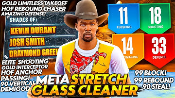 BEST POWER FORWARD BUILD NBA 2K23 🤯 GAME BREAKING BIGMAN BUILD NBA2K23! BEST STRETCH CLEANER BUILD