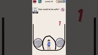 Draw save puzzle level 23 #mobilegames #drawsavepuzzle #level23