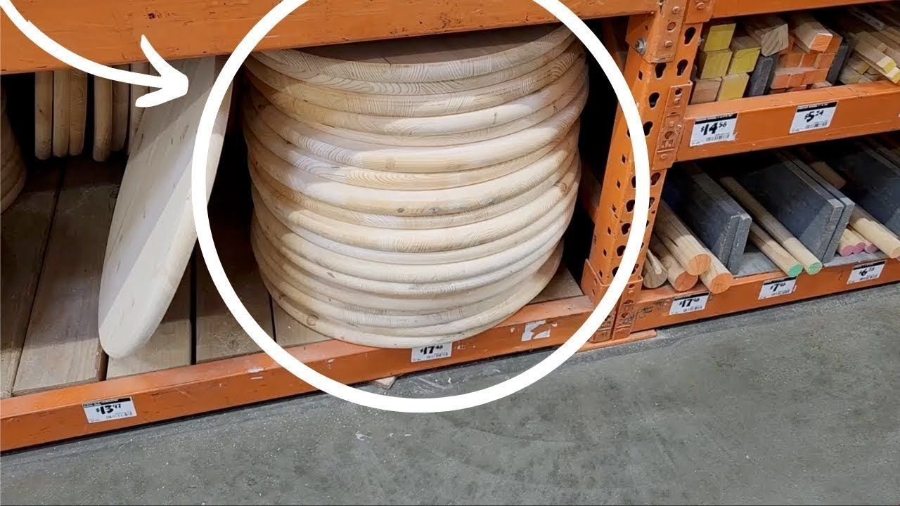 buy-a-wood-round-at-home-depot-for-this-genius-idea-youtube
