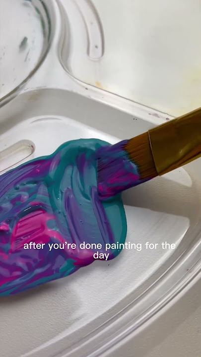 How to Make a Stay Wet Palette for Acrylics 