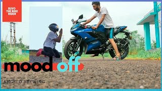 Sad rider r15v3// Best Mood Off/ Biker Reels 8 / on my bike //Mood off whatsapp status #short screenshot 4