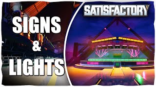 Advanced Guide To Lighting and Signs | Satisfactory Game Guide screenshot 2