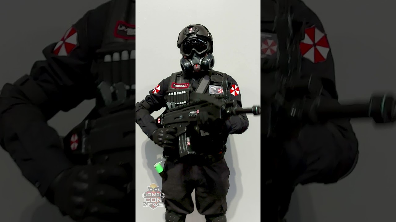 Umbrella Soldier Resident Evil cosplay #Shorts - YouTube