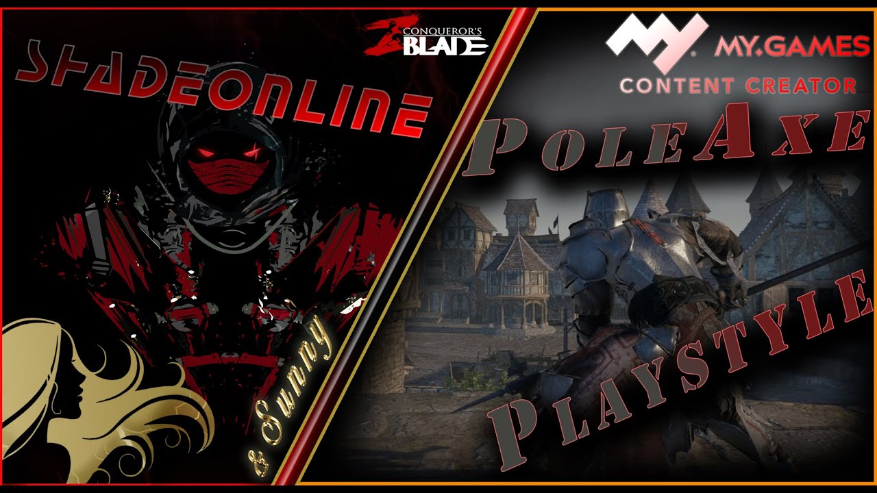 Conqueror's Blade - Poleaxe build!Skills/Attributes/Playstyle