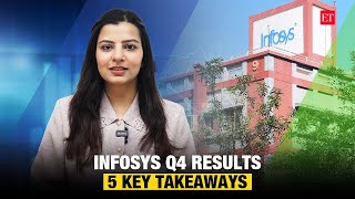 infosys q4 results: 5 key takeaways