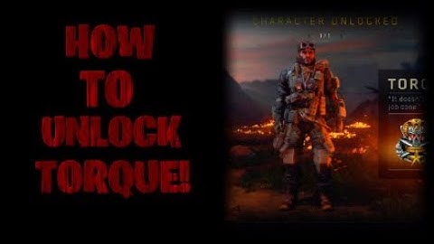 HOW TO UNLOCK TORQUE! BO4 Blackout!