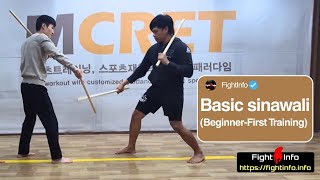Basic sinawali (Beginner-First Training)
