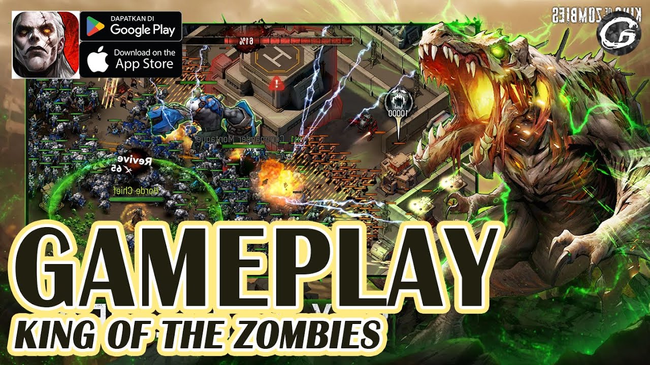 King of the Zombies Gameplay - Mobile Game (Android/IOS)