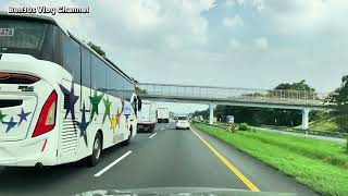 POV Drive Trans-Java 4K : From Palimanan Toll Gate To Rest Area 207A