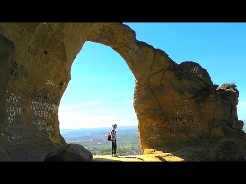 Кисловодск. Гора Кольцо. Вид на Эльбрус.