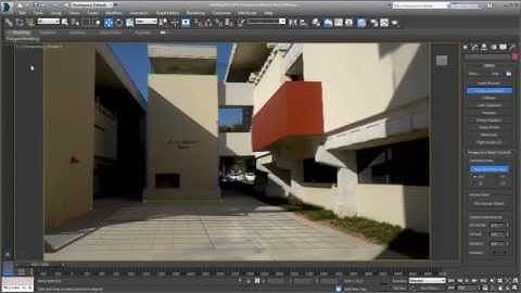 3DS Max 2014 UI, workflow and Pipeline: Perspective Match