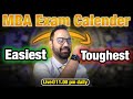 Mba exam calendar  cat  nmat  snap  cat  cmat   cet  best exams for mba colleges