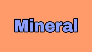 Mineral #shorts