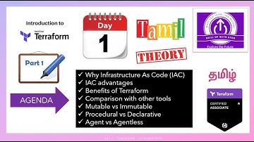 DAY 1 - TERRAFORM - PART 1 - TAMIL - INTRODUCTION - THEORY #terraform #infrastructure