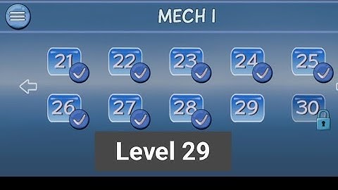 Flow Water Level 29 of Mech 1