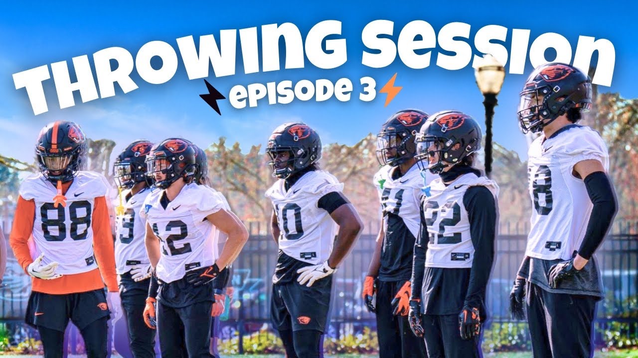 D1 WR & QB Throwing Session Episode 3 YouTube