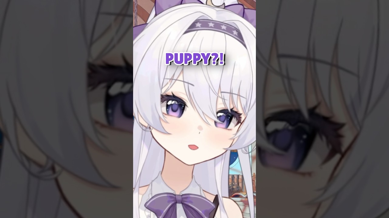 Elia is NOT A PUPPY RIGHT? Right?