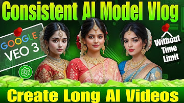 How to Create Long AI Influencer video 📷|  FREE & Unlimited  |  Nano Banana, ChatGPT and Google Flow