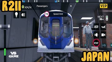 New Train R211 Drive in Japan | Subway Simulator 3D Android Gameplay