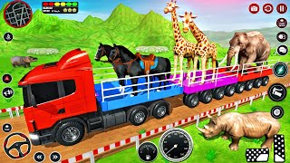 Wild Animal Transport Truck Simulator - Zoo Transporter Drive 2024 - Android GamePlay screenshot 3