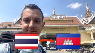 From Thailand to Cambodia | Crossing the border through Ban Klong Luk - Poipet | Vlog