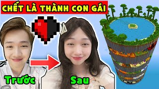 Minecraft 0,5 Tim Vinh Parkour Thua Trở Thành CON GÁI 😭THỬ THÁCH PARKOUR SIÊU HÀI ĐÃ TRỞ LẠI RỒI