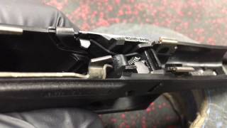 Glock 42/43 slide stop lever removal & installation
