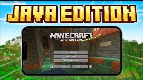 How to play Minecraft Java Edition in Android Phone ( Extended Version ) #minecraft