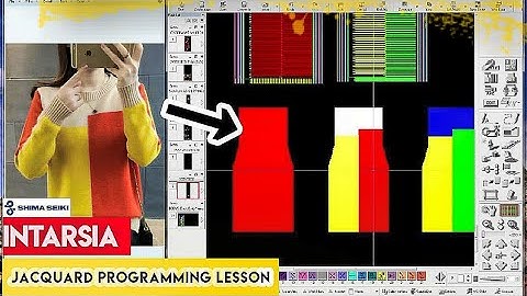 INTARSIA Jacquard PROGRAMMING Lesson || (বাংলা) Bangla || intarsia Jacquard Programming  2020 ||