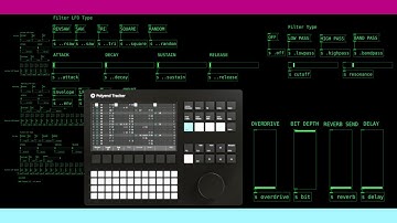 Free Polyend Tracker Editor | Synth Mode / Instrument Parameters -  MIDI input