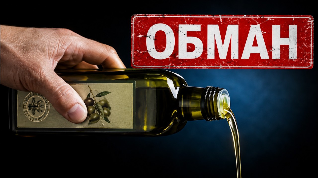 Нам ВРАЛИ про оливковое масло: Никогда не покупайте, по… — Transcript
